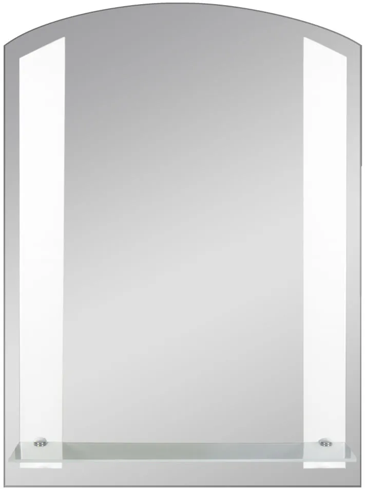 картинка Зеркало Континент "Лучано" 535х680 с полкой