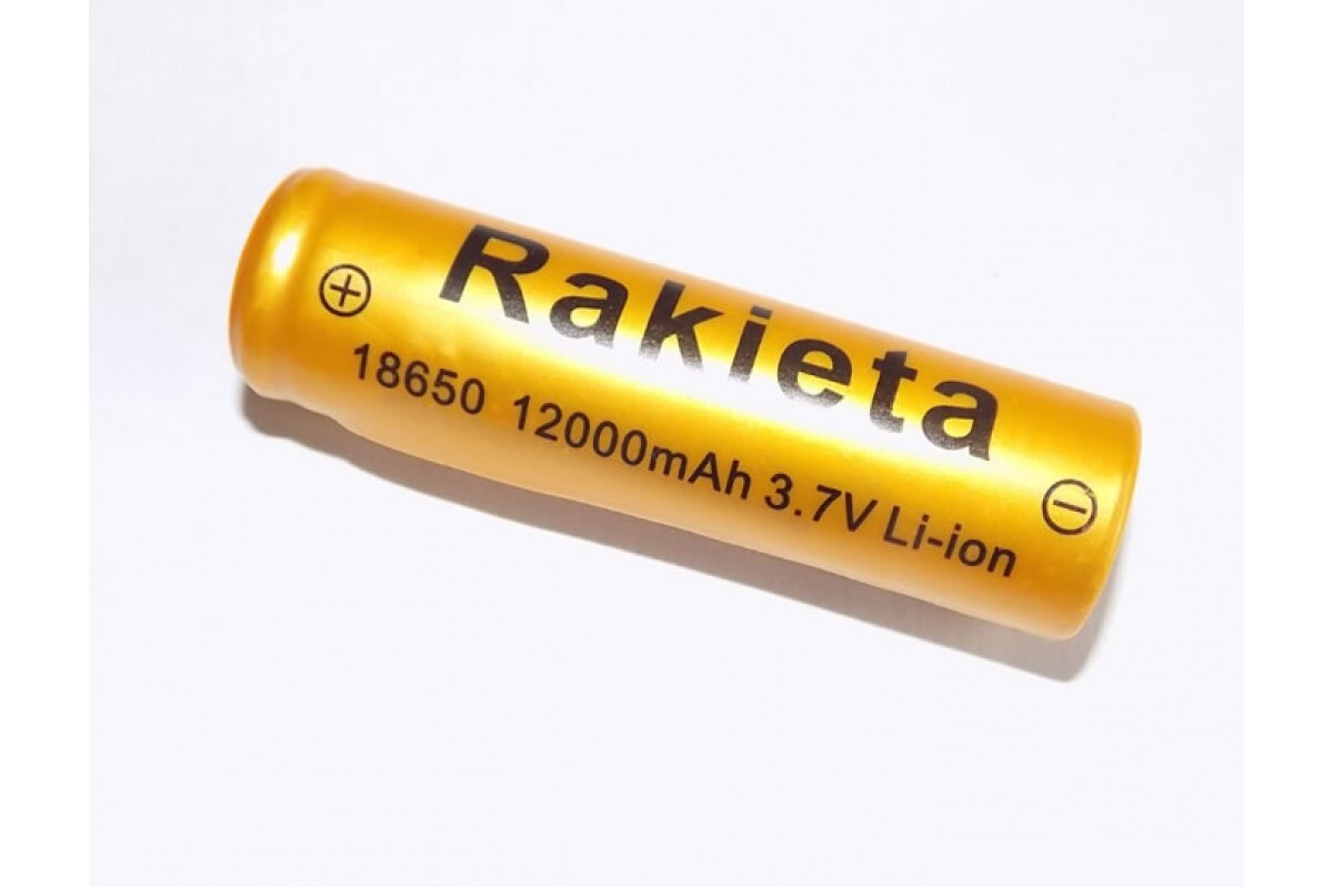 картинка Батарейка Rakieta 18650 12000mAh 3.7V Li-ion