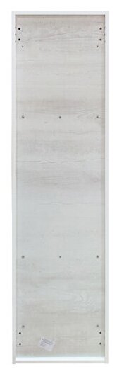картинка Шкаф-колонна Comforty "Прага" 45 Дуб белый 