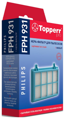 картинка Нера-фильтр Topperr FPH931 для пылесосов 1172
